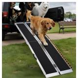 Portable Folding Aluminum Non Slip Dog Ramp For La