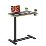 Medical Overbed Adjustable Bedside Table with Hidd