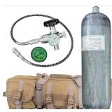 Orctac 6.8L/414Ci PCP Paintball Air Tank, Carbon F