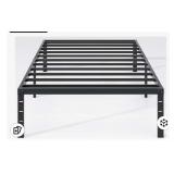 Metal Twin Size Bed Frame With Under Bed Storage S