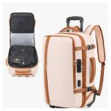 Fanwoli Rolling Vacuum Travel Backpack With One-Bu