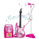 Musical Guitar Play Set - Includes (1)Microphone/S