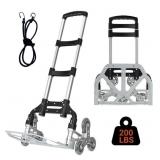 Folding Hand Truck, Climbing Cart with Wheels, 200