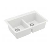 Tuscany Quartz Dual Mount Matte White Kitchen