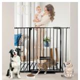 30" Tall Baby Gate, Black, 29.52-43.71", Auto Cl