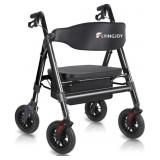 Flying Joy Rollator Walker With Seat And Brakes- 3