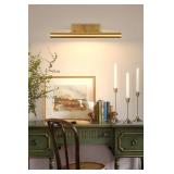 Bels Picture Lights For Wall- 24", Gold, 3 Light,