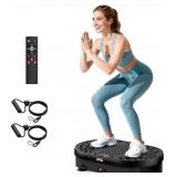 HTM Vibration Plate Machine, Black, 120 Speed Leve