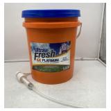 5 Gallon Orange/Blue Bucket Ultra Fresh 6x Platinu
