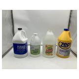 4 Ct. Cleaning Lot - (1) Clear Ammonia 128 Fl.Oz (