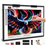 Recharagable A2 Light Pad 23.7"x15.8", Large LED