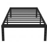 Metal Platform Bed Frame 14" Tall No box Spring N