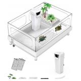 Small Turtle Tank with Filter, Turtle Aquarium Acr