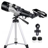 Gskyer Telescope- 70mm Aperture 400mm AZ Mount Ref