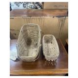 2 - Longaberger Baskets