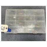 Plastic Organizer w/Fishing Lures