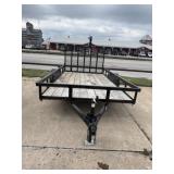 2025 P&T Single Axle Trailer  6 1/2 x 12