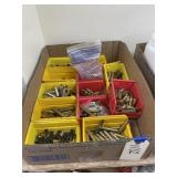 Box of Assorted Gun Shells for Reloading