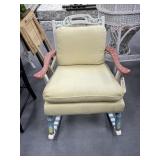 Wood painted Rocking Chair