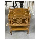 Wood Magazine Rack