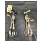 2 - Vintage Egg Beaters
