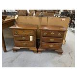 2 - Bedside Tables 24'L x 15'W x 26'H