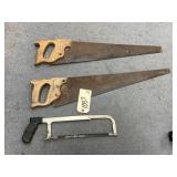 3pc - Assorted Hand Saws