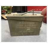 Metal Ammo Box w/Nuts/Bolts