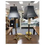 2 - Table Lamps w/Shades