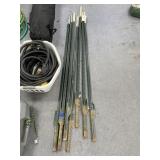 7 Pcs - 6ft T Posts