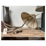 Deer Antler Lamp w/Shade