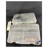 2 - Plastic Containers w/Fishing Lures