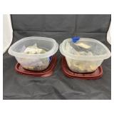 2 Pc - Assorted Bass Shells