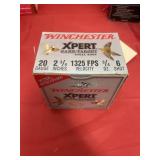 Winchester 20 Ga Ammo - full box