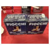 2 Pcs - Fiocchi 20 Ga Ammo - full boxes