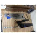 Caulk Bun & 2 Hand Saws