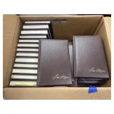 Box of Louis LaMore Hardback Books