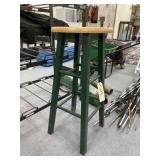 Wood Bar Stool  29'H