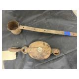 Pulley & Smelting Ladle