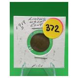 1919-S Lincoln Wheat Cent Fine