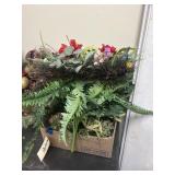 Box of Assorted Greenery & Flowers