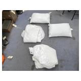 2 - Bed Pillows & 2 Mattress Pads