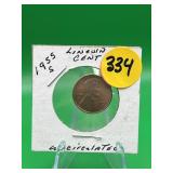 Lincoln Penny 1955-S Uncirculated