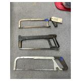 3 Assorted Hand Saws