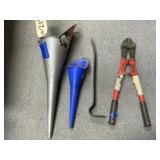Funnels - Crow Bar - Small Bolt Cutter