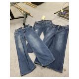 3 Pr Women's Denim Jeans - Assorted Sizes