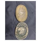 2 Belt Buckles