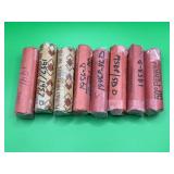 8 rolls Pennies