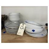 Caribe Serving Platters - Bowls - Plates - Saucers