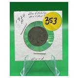 1920-P Buffalo Nickel Good